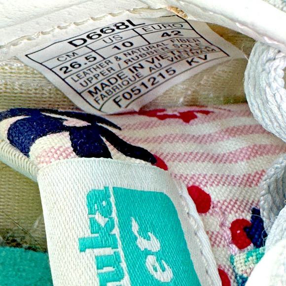 Onitsuka Tiger Serrano Womens Shoes Size 10 Pink Floral Retro Athletic Sneakers - Picture 5 of 9